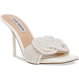 Steve Madden Womens Applaud Dressy Slip On Heels